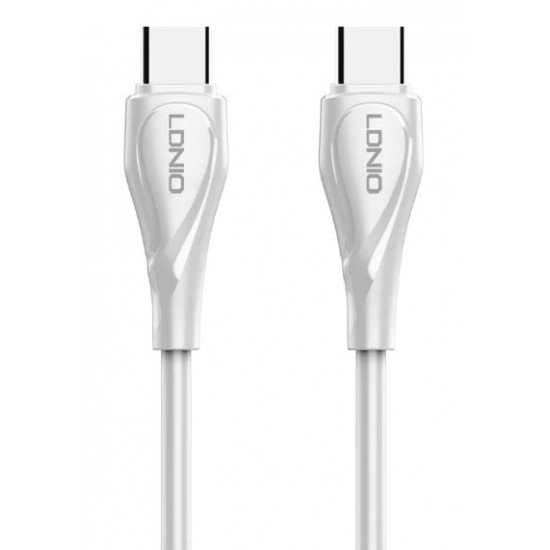 Кабел LDNIO LC611C PD 65W USB-C към USB-C 1M