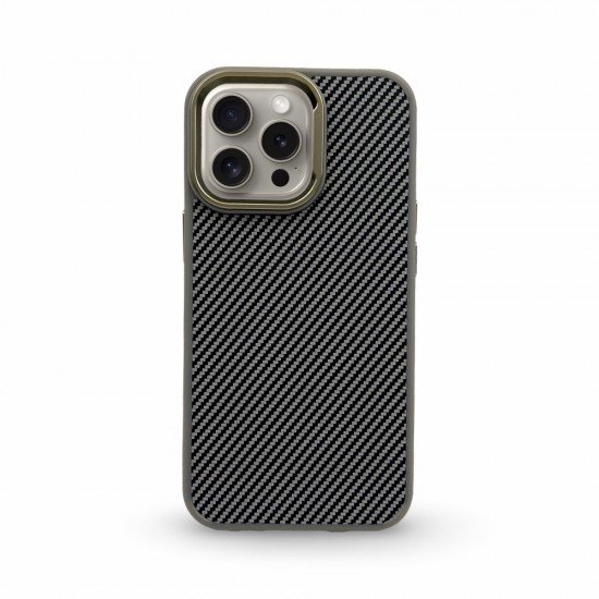 Premium Carbon Case TP-103 Titanium за iPhone