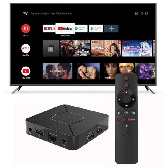 Второ изображение наQ5 TV 4K UltraHD android 10.0 TV Stick 2GB 16GB Wifi