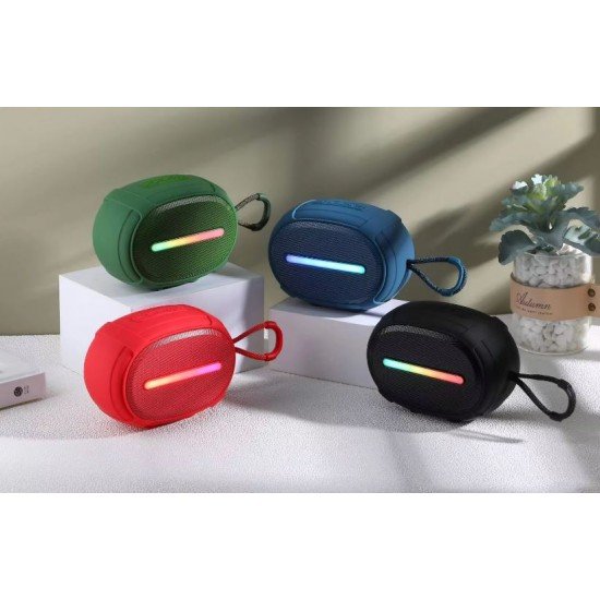 Второ изображение наПреносима Tонколона S033 , BT , USB, SD, FM, AUX LED RGB
