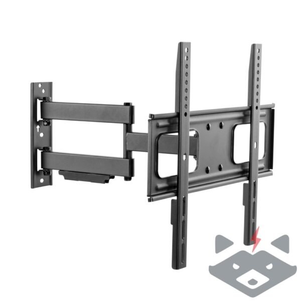 32″ – 55″ Стойка за телевизор Brateck за монтаж на стена, въртяща