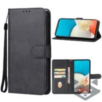 Samsung Galaxy A55 Калъф Leather Wallet /черен/