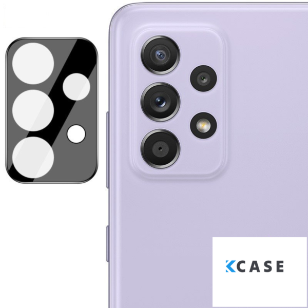 Samsung A52 4G/5G 3D Camera Tempered Glass /черен/