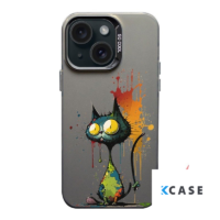 iPhone 13 калъф LUXO So CooL /котка с големи очи/