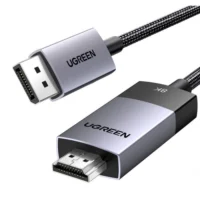 UGREEN DP115 DisplayPort / HDMI 8K60Hz cable, 2m black