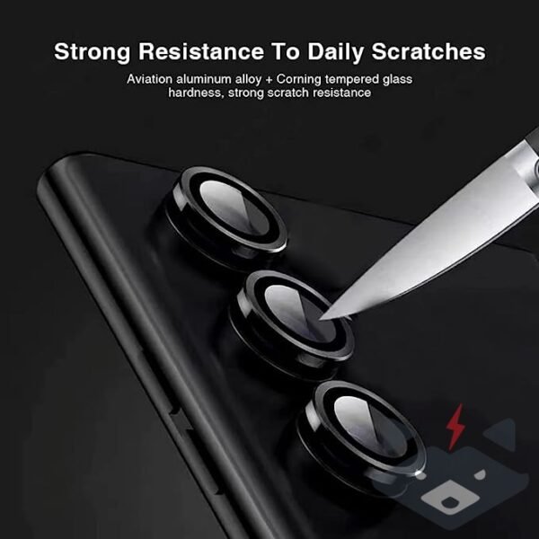 Samsung S25 Ultra Metal Camera Lens Протектор за камера /black/