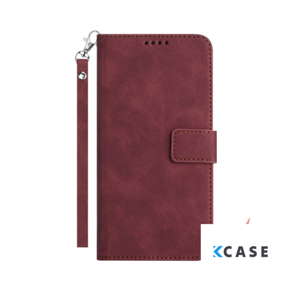 Samsung S24 Ultra Калъф Exclusive Wallet /винен/