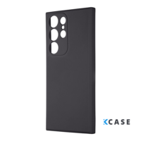 Samsung S23 Ultra Силиконов гръб Matt /черен/