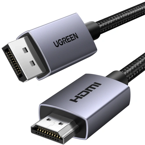 UGREEN DP123 кабел DisplayPort / HDMI, 4K@30Hz, 1,5 м