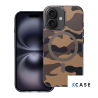 IPhone 16 кейс FORCELL F-PROTECT с MagSafe /пустинен камуфлаж/