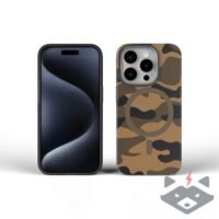IPhone 16 Pro кейс FORCELL F-PROTECT с MagSafe /пустинен камуфлаж/
