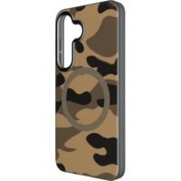SAMSUNG S25 кейс FORCELL F-PROTECT с MagSafe /пустинен камуфлаж/