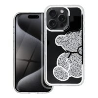 iPhone 14 Pro калъф TEDDY BEAR /сребрист/