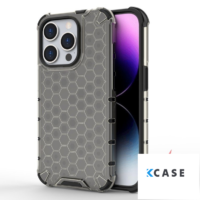 iPhone 15 Pro Max калъф Honeycomb (черен)