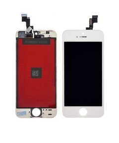 Дисплей за APPLE iPhone 5S с бял тъчскрийн high copy