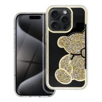 iPhone 13 Pro калъф TEDDY BEAR /златен/