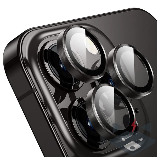 Apple iPhone 14 Pro Metal Camera Lens Протектор за камера High Quality /черен/