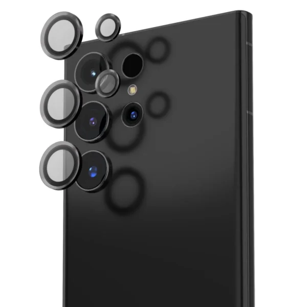 Samsung S24 Ultra ANANK AR протектор за камера /titanium black/