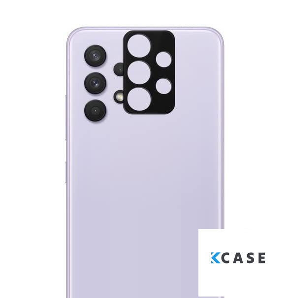 Samsung A32 5G 3D Camera Tempered Glass /черен/