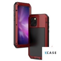 iPhone 13 Pro Max Удароустойчив метален алуминиев гръб WEFOR за /червен/