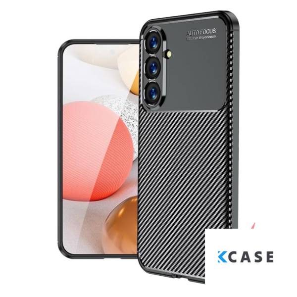 Samsung A15 калъф Business CARBON /черен/