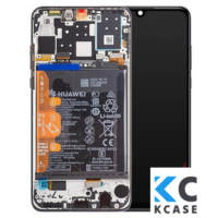 Huawei P30 Lite New Edition(2020) / Mar-L21BX / LCD Оригинален дисплей midnight black , черна рамка , батерия