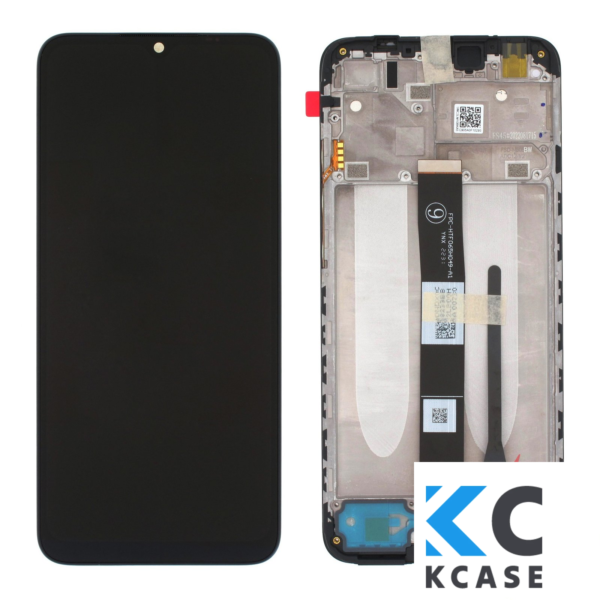 Xiaomi Redmi 9A LCD Оригинален дисплей / Рамка / Черен / Оригинал Service pack /M2006C3LG;M2006C3LI;M2006C3LC;M2004C3L