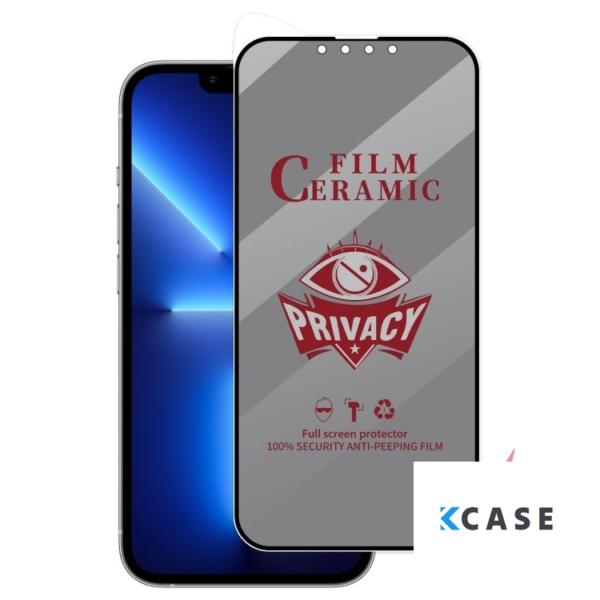 Apple iPhone 14 – 3D керамичен PRIVACY протектор