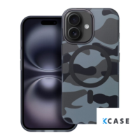 IPhone 16 кейс FORCELL F-PROTECT с MagSafe /черен камуфлаж/
