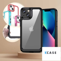 iPhone 15 гръб Case Solid Frame iPhone 15 /черен/