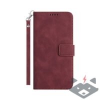 Iphone 16 Pro Калъф тип тефтер Exclusive Wallet /винен/