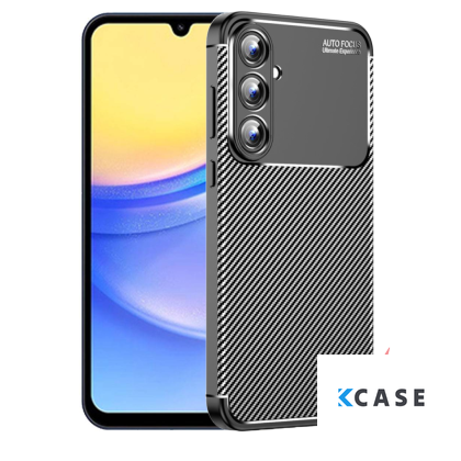 Samsung A14 калъф Business CARBON /черен/