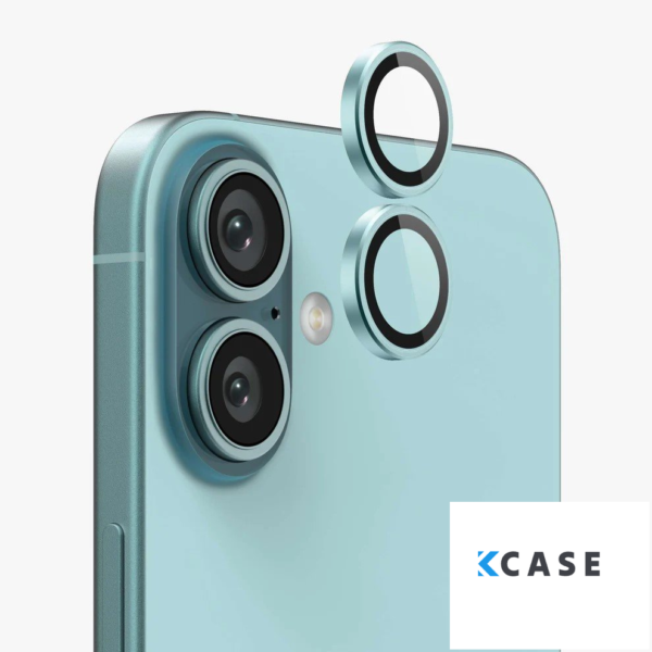 Apple iPhone 16 Протектор за камера Metal Camera Lens NORDIC /teal/