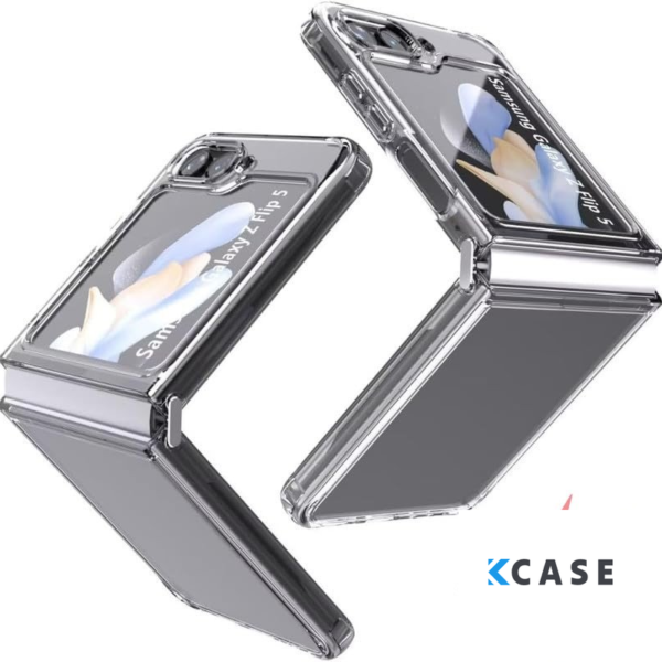 Samsung Galaxy Z Flip 5 прозрачен Impact калъф /материал PVC и силикон /