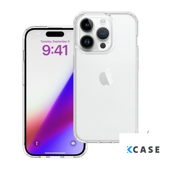 Apple iPhone 15 Калъф NORDIC Crystal Clear /прозрачен/