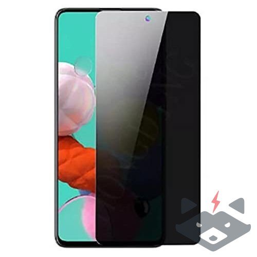 Samsung A37 Стъклен протектор Privacy /затъмнен/
