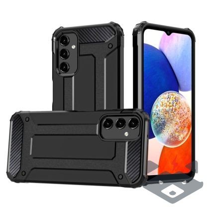Samsung Galaxy A15 5G Калъф Hybrid Armor Удароустойчив /черен/