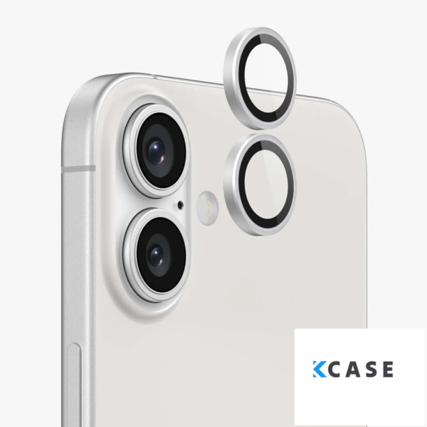 Apple iPhone 16 Metal Camera Lens Протектор за камера High Quality /white/