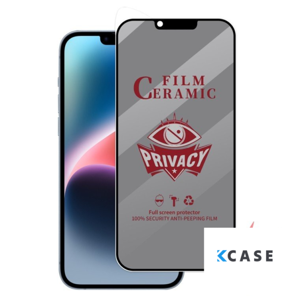 Apple iPhone 13 Pro Max 3D керамичен PRIVACY протектор
