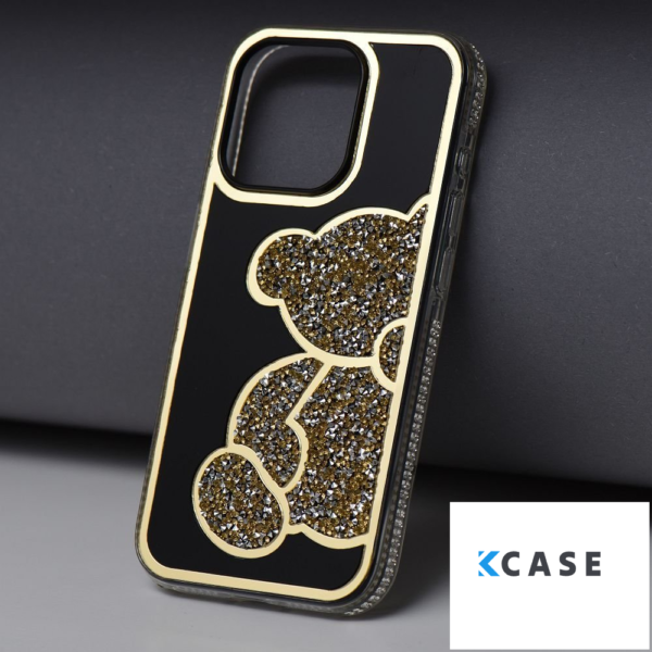 iPhone 11 калъф TEDDY BEAR /златен/
