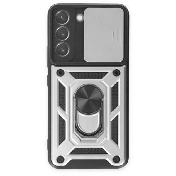 Samsung A14 4G PARS LENS CASE Удароустойчив /сив/