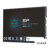 SILICON POWER A55 – /512 GB/ Твърд диск Solid State Drive (SSD) , 2.5 инча,SATA3 3D NAND flash