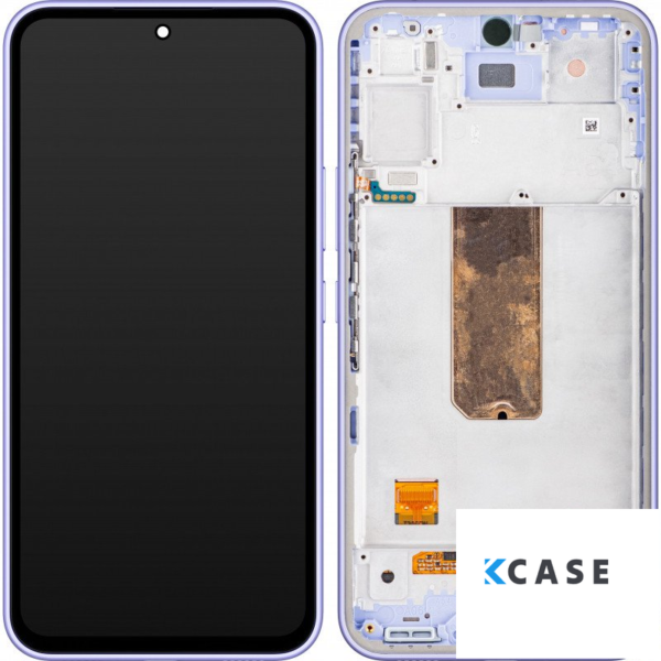 Samsung Galaxy A54 5G LCD Дисплей с рамка за / A546, SM-A546B / awesome violet, лилава рамка / P/N: GH82-31231D, GH82-31232D, GH82-31233D /Service Pack/