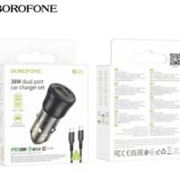 Авто зарядно BOROFONE BZ24 20W Type C to Type C