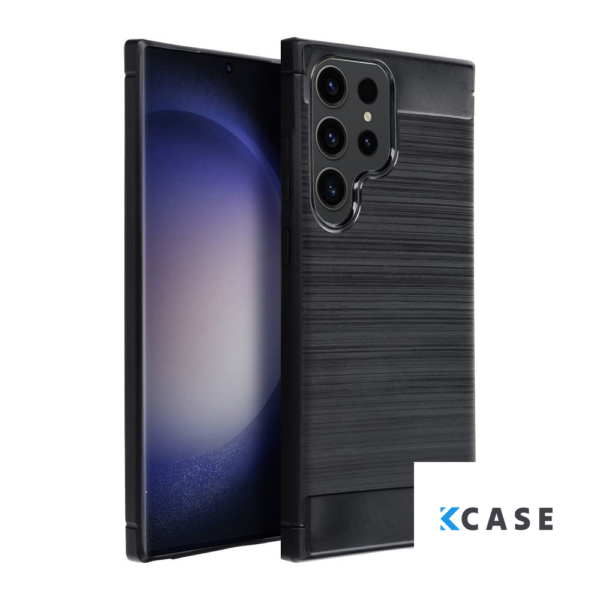 Калъф CARBON Samsung S25 Ultra /черен/