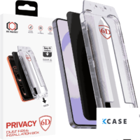 Samsung Galaxy S26 Ultra Стъклен протектор Tel Protect Dust-Free Easy Fit Privacy Full Glue 6D /затъмнен/