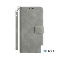 Iphone 16 Калъф тип тефтер Exclusive Wallet /сив/