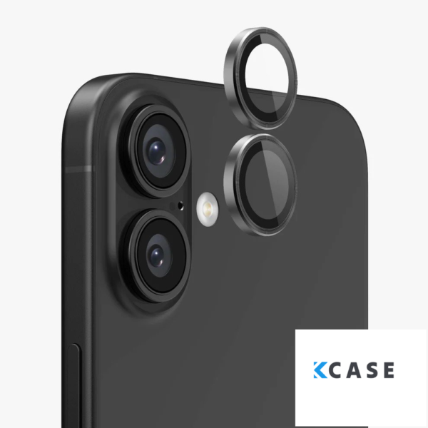 Apple iPhone 16 Metal Camera Lens Протектор за камера High Quality /black/