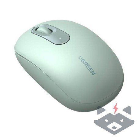 Безжична мишка МU105 2400 dpi UGREEN за Mac и PC -CELADON GREEN