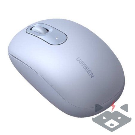 Безжична мишка МU105 2400 dpi UGREEN за Mac и PC – DUSTY BLUE